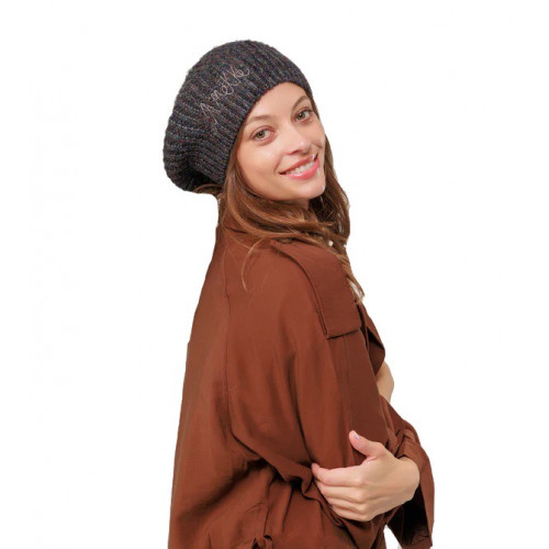 pletená baretka-39471-411
